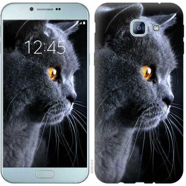 

Чехол на Samsung Galaxy A8 (2016) A810 Красивый кот (04798)