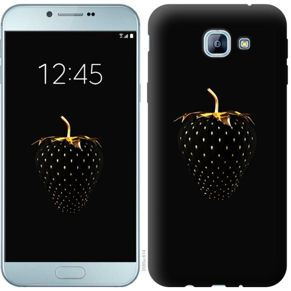 

Чехол на Samsung Galaxy A8 (2016) A810 Черная клубника (04798)