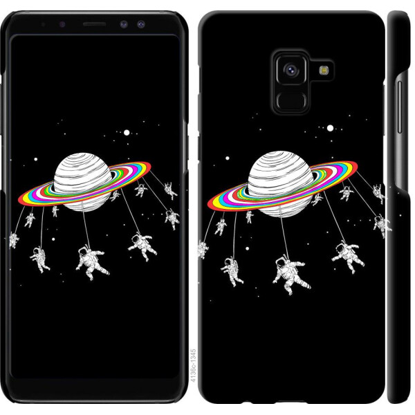 

Чехол на Samsung Galaxy A8 Plus 2018 A730F Лунная карусель (04798)