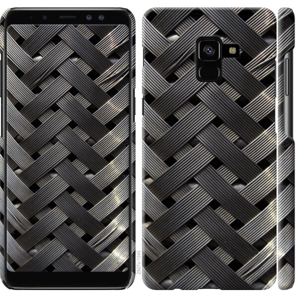 

Чехол на Samsung Galaxy A8 Plus 2018 A730F Металлические фоны (04798)