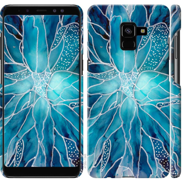 

Чехол на Samsung Galaxy A8 Plus 2018 A730F чернило (04798)