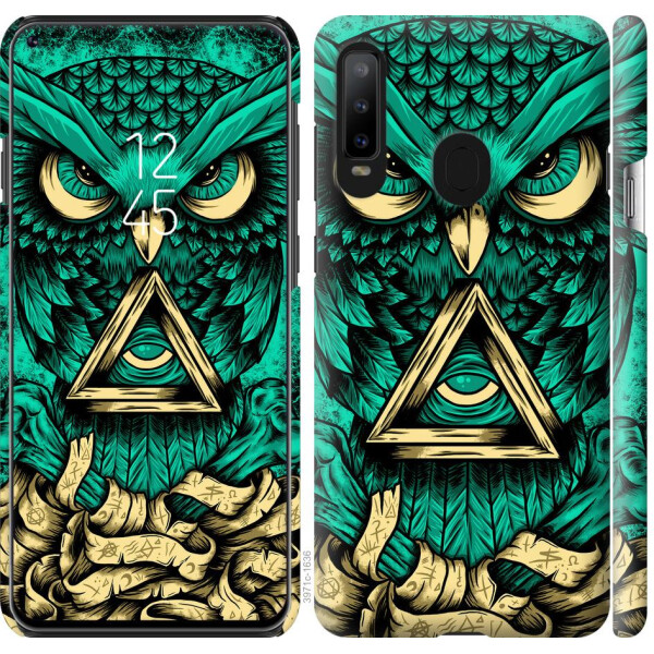 

Чехол на Samsung Galaxy A8S Сова Арт-тату (04798)