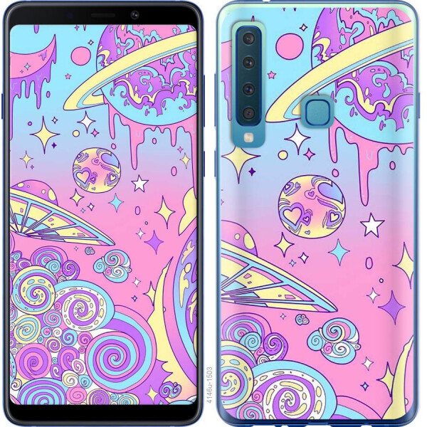

Чехол на Samsung Galaxy A9 (2018) Розовая галактика (04798)