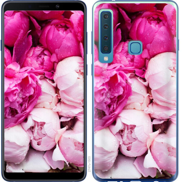 

Чехол на Samsung Galaxy A9 (2018) Розовые пионы (04798)