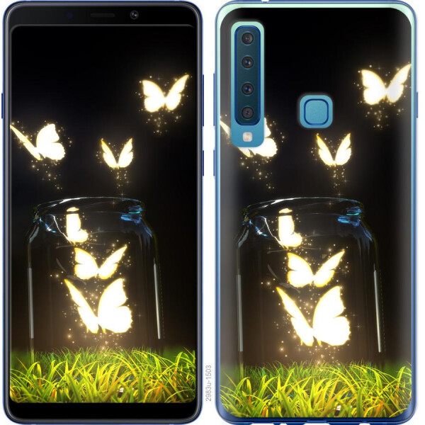 

Чехол на Samsung Galaxy A9 (2018) Светящиеся бабочки (04798)