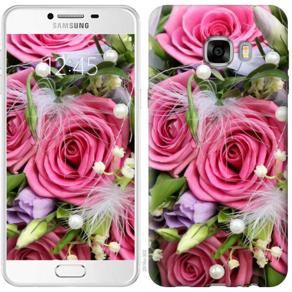 

Чехол на Samsung Galaxy C7 C7000 Нежность (04798)