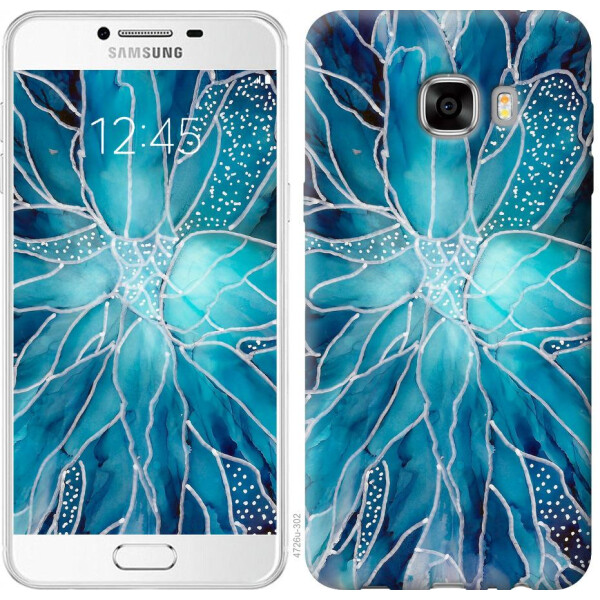 

Чехол на Samsung Galaxy C7 C7000 чернило (04798)