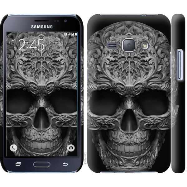 

Чехол на Samsung Galaxy J1 (2016) Duos J120H skull-ornament (04798)