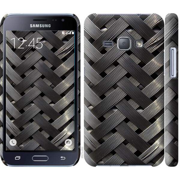 

Чехол на Samsung Galaxy J1 (2016) Duos J120H Металлические фоны (04798)