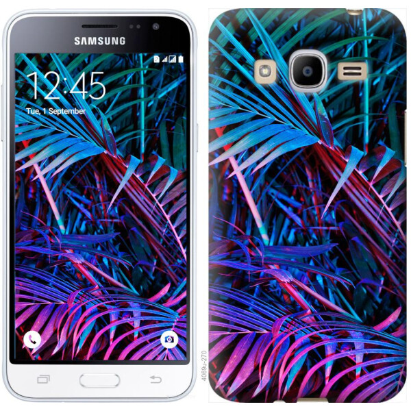 

Чехол на Samsung Galaxy J2 (2016) J210 Папоротник под ультрафиолетом (04798)