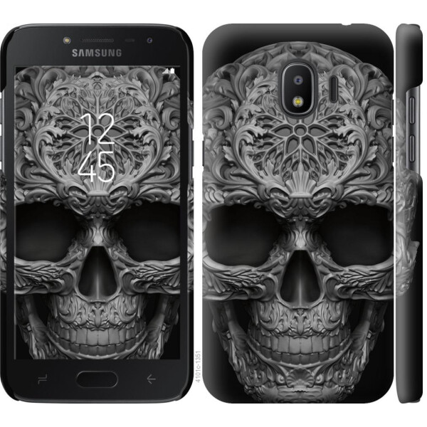 

Чехол на Samsung Galaxy J2 2018 skull-ornament (04798)