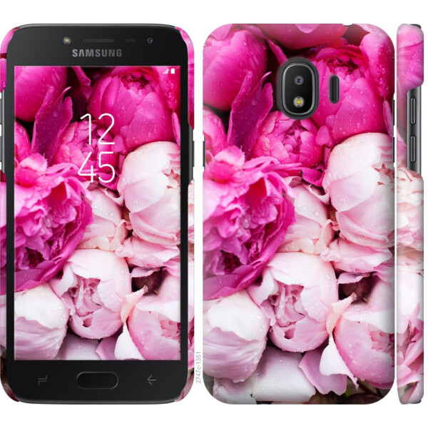 

Чехол на Samsung Galaxy J2 2018 Розовые пионы (04798)