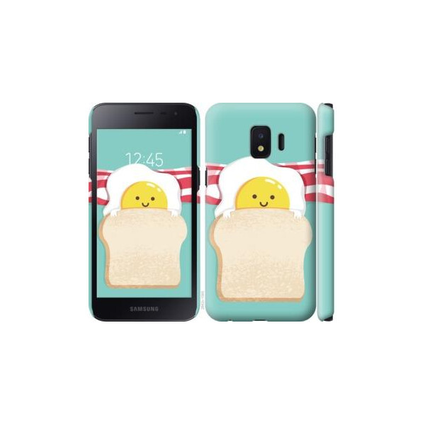 

Чехол на Samsung Galaxy J2 Core Веселая глазунья (04798)