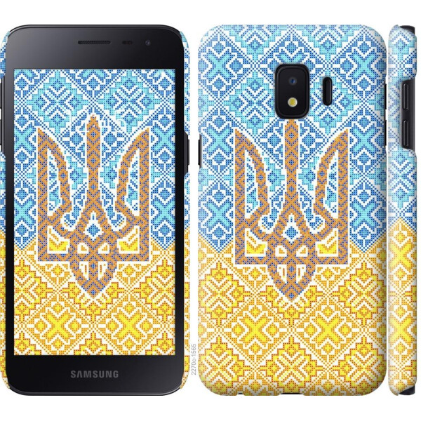 

Чехол на Samsung Galaxy J2 Core Герб Украины 2 (04798)
