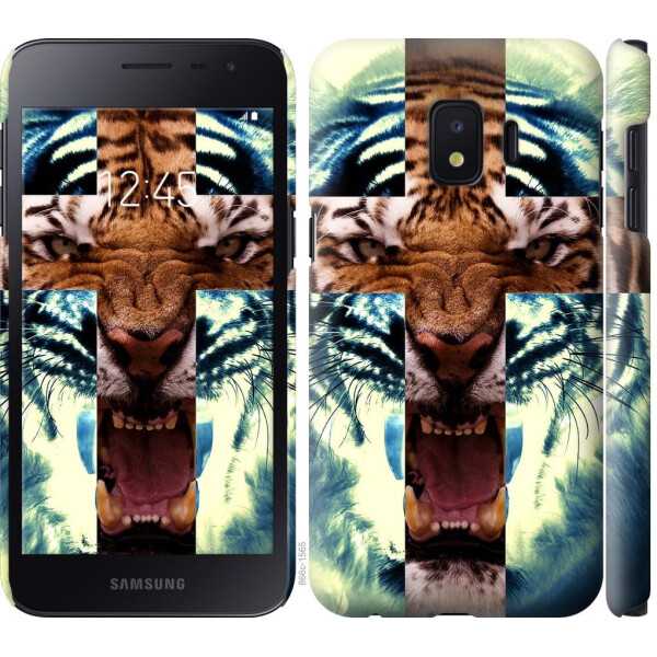 

Чехол на Samsung Galaxy J2 Core Злой тигр (04798)
