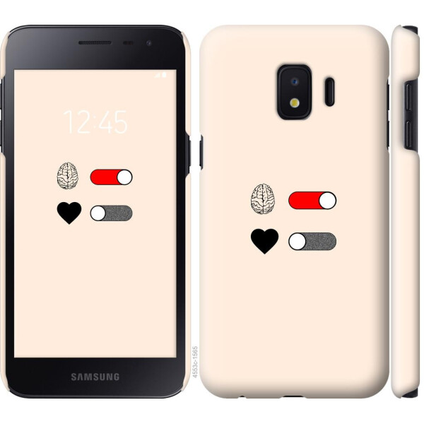 

Чехол на Samsung Galaxy J2 Core Любовь и ум (04798)