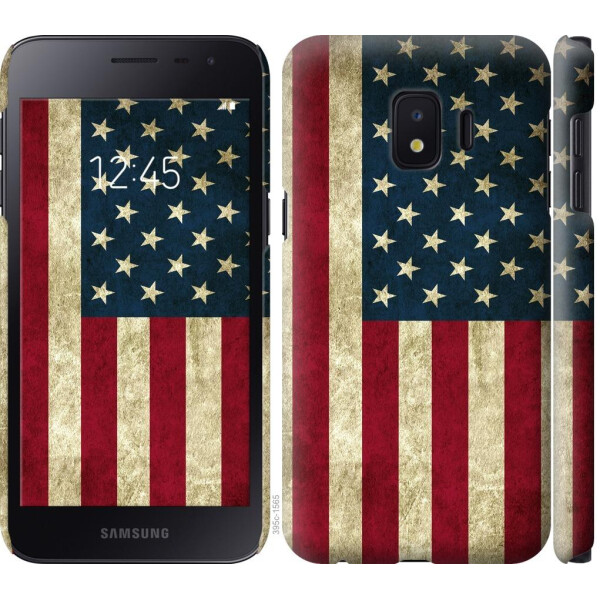 

Чехол на Samsung Galaxy J2 Core Флаг США (04798)