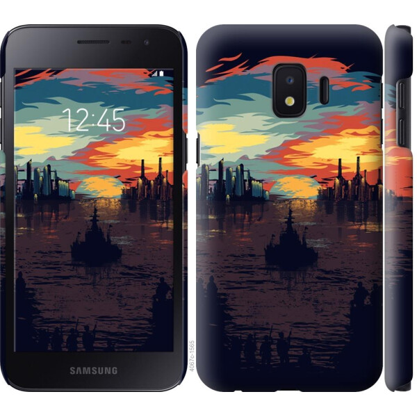 

Чехол на Samsung Galaxy J2 Core Череп-абстракция (04798)