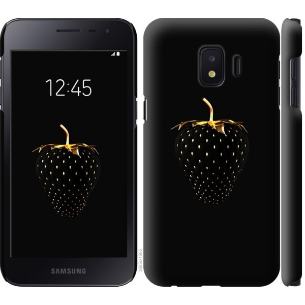 

Чехол на Samsung Galaxy J2 Core Черная клубника (04798)