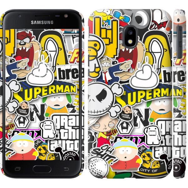 

Чехол на Samsung Galaxy J3 (2017) Popular logos (04798)