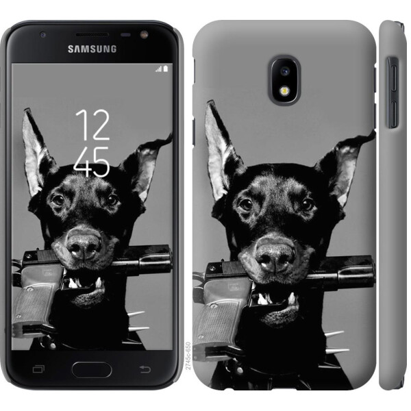 

Чехол на Samsung Galaxy J3 (2017) Доберман (04798)