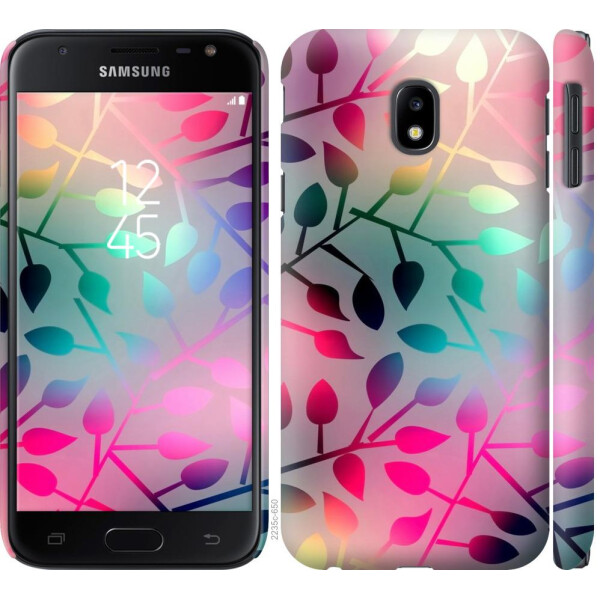 

Чехол на Samsung Galaxy J3 (2017) Листья (04798)