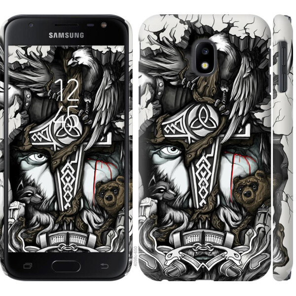 

Чехол на Samsung Galaxy J3 (2017) Тату Викинг (04798)