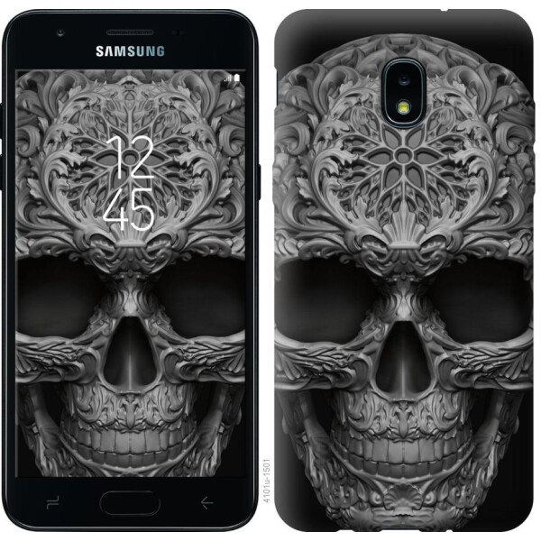 

Чехол на Samsung Galaxy J3 2018 skull-ornament (04798)