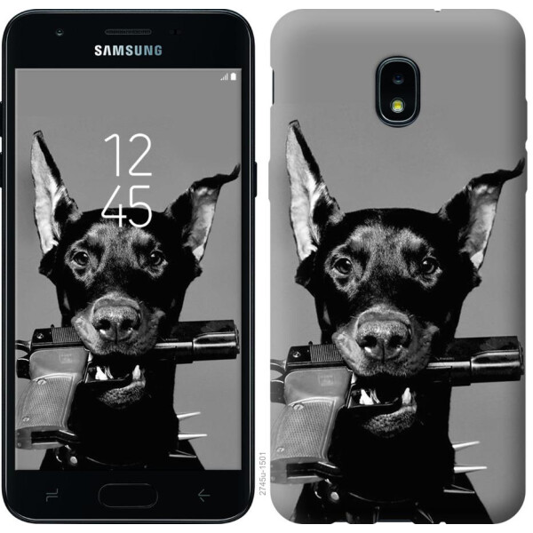

Чехол на Samsung Galaxy J3 2018 Доберман (04798)
