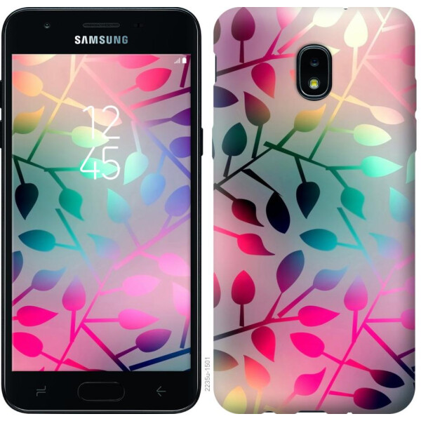 

Чехол на Samsung Galaxy J3 2018 Листья (04798)