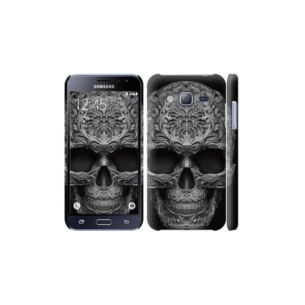 

Чехол на Samsung Galaxy J3 Duos (2016) J320H skull-ornament (04798)