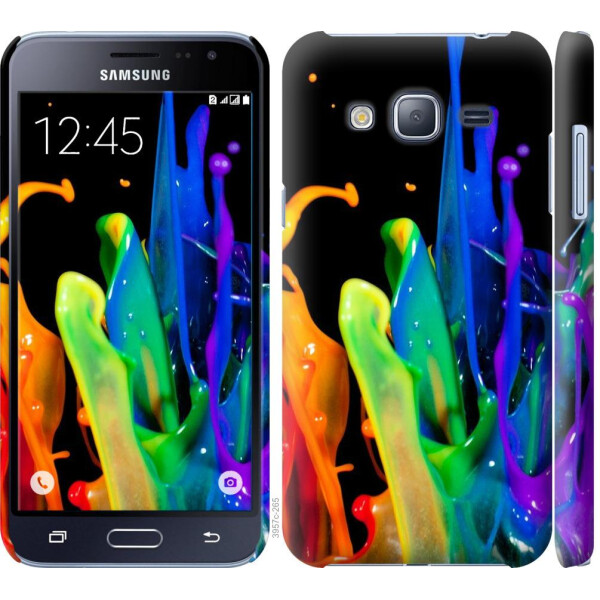 

Чехол на Samsung Galaxy J3 Duos (2016) J320H брызги краски (04798)