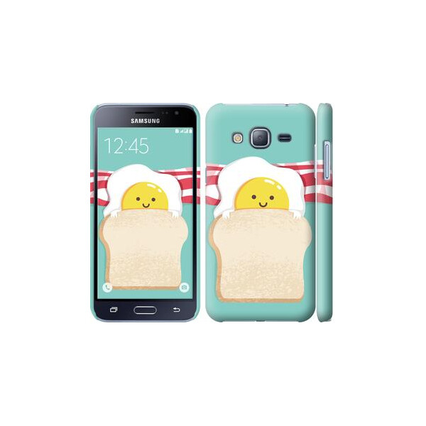 

Чехол на Samsung Galaxy J3 Duos (2016) J320H Веселая глазунья (04798)
