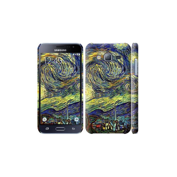 

Чехол на Samsung Galaxy J3 Duos (2016) J320H Винсент Ван Гог. Звёздная ночь (04798)