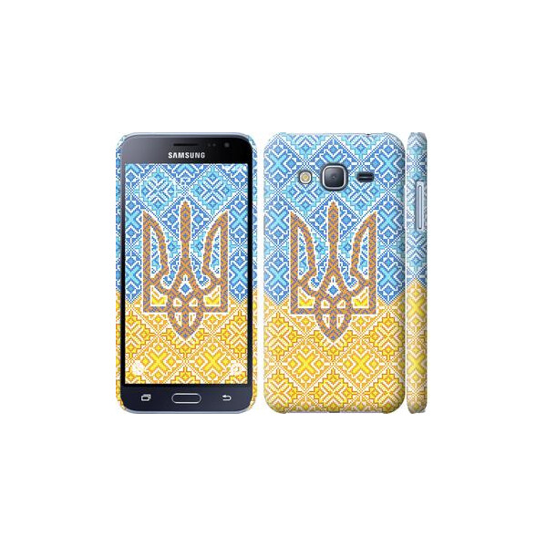 

Чехол на Samsung Galaxy J3 Duos (2016) J320H Герб Украины 2 (04798)