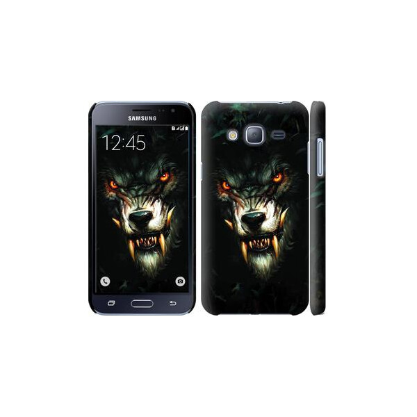 

Чехол на Samsung Galaxy J3 Duos (2016) J320H Дьявольский волк (04798)