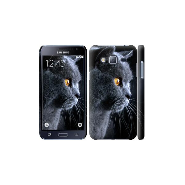

Чехол на Samsung Galaxy J3 Duos (2016) J320H Красивый кот (04798)