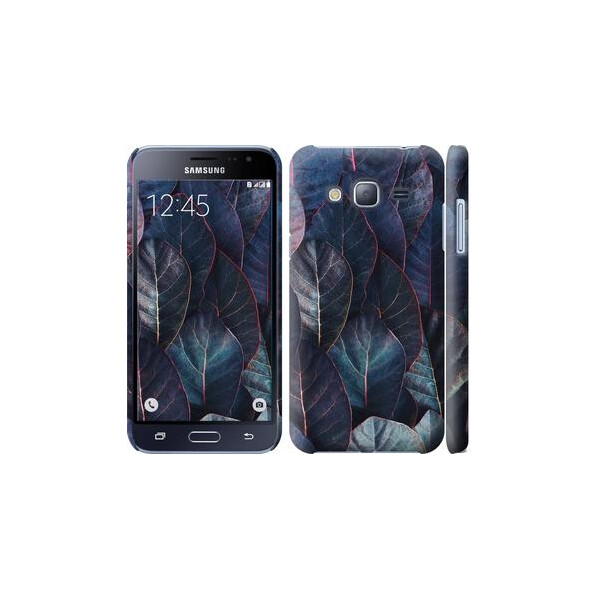 

Чехол на Samsung Galaxy J3 Duos (2016) J320H Листья v3 (04798)