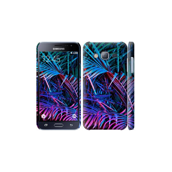 

Чехол на Samsung Galaxy J3 Duos (2016) J320H Папоротник под ультрафиолетом (04798)
