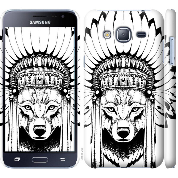 

Чехол на Samsung Galaxy J3 Duos (2016) J320H Тотем волка (04798)
