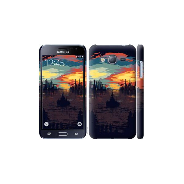 

Чехол на Samsung Galaxy J3 Duos (2016) J320H Череп-абстракция (04798)