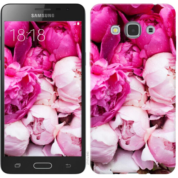 

Чехол на Samsung Galaxy J3 Pro Розовые пионы (04798)
