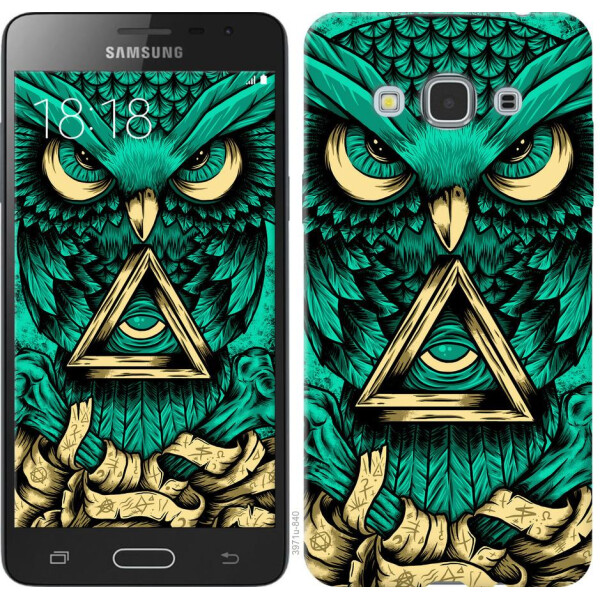 

Чехол на Samsung Galaxy J3 Pro Сова Арт-тату (04798)