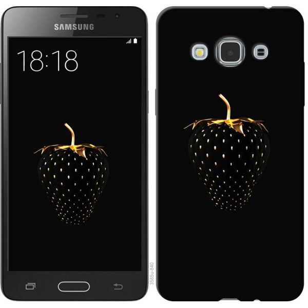 

Чехол на Samsung Galaxy J3 Pro Черная клубника (04798)