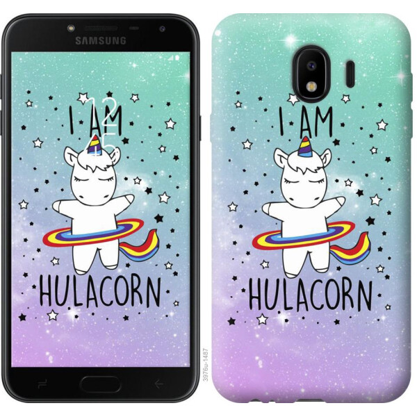 

Чехол на Samsung Galaxy J4 2018 Im hulacorn (04798)