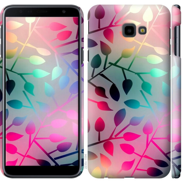 

Чехол на Samsung Galaxy J4 Plus 2018 Листья (04798)