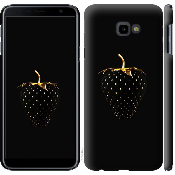 

Чехол на Samsung Galaxy J4 Plus 2018 Черная клубника (04798)