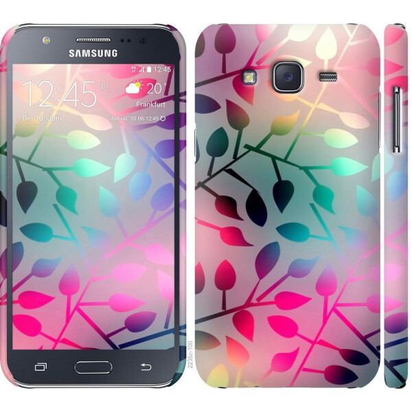 

Чехол на Samsung Galaxy J5 (2015) J500H Листья (04798)