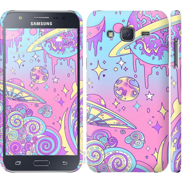 

Чехол на Samsung Galaxy J5 (2015) J500H Розовая галактика (04798)