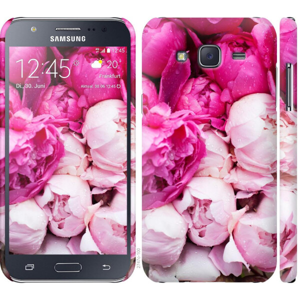 

Чехол на Samsung Galaxy J5 (2015) J500H Розовые пионы (04798)
